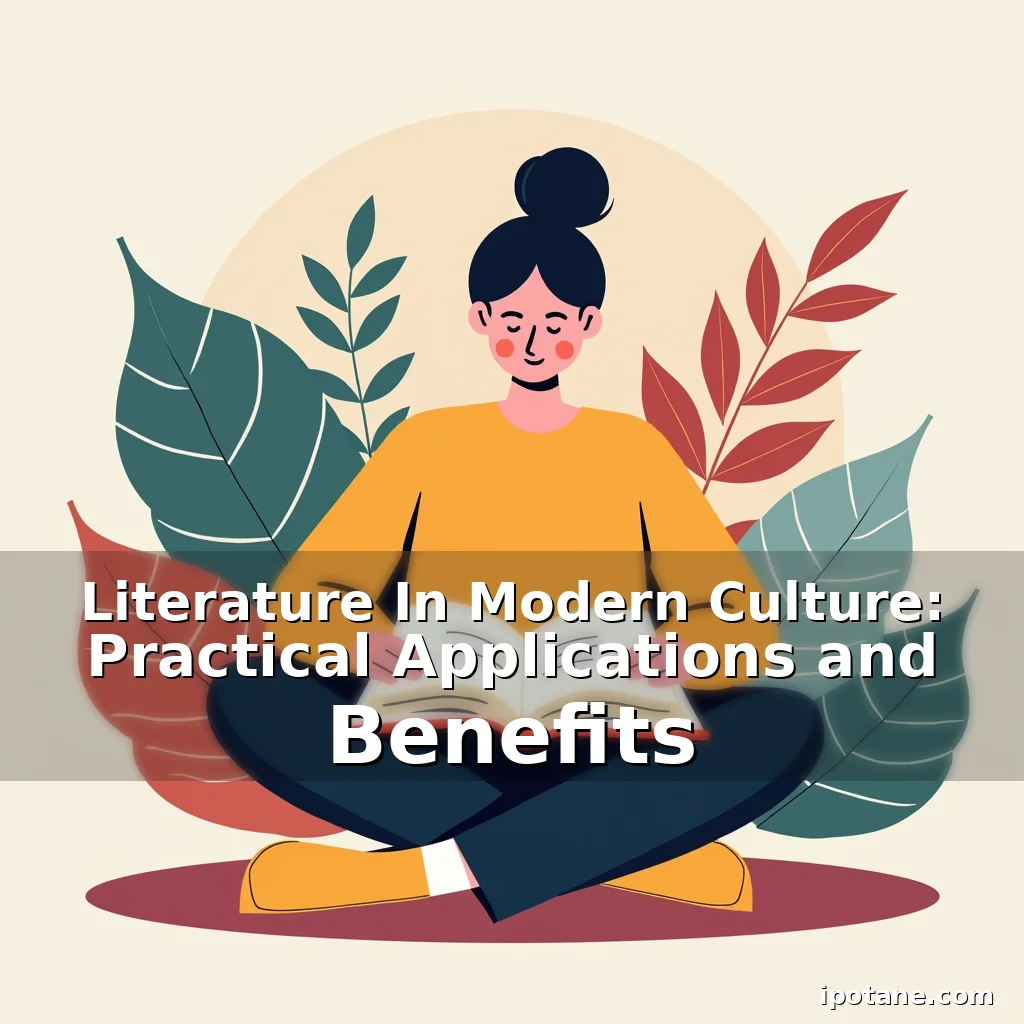 Read more about the article Literature In Modern Culture: Practical Applications and Benefits