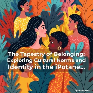 Artistic representation for The Tapestry of Belonging: Exploring Cultural Norms and Identity in the iPotane Community
